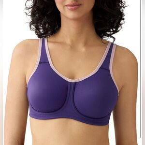 Women's Purple Sports Bra 36 DDD. New no tags
